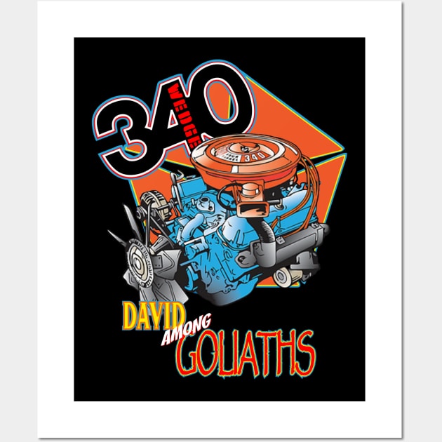 340 Wedge - David Among Goliaths Wall Art by RGDesignIT